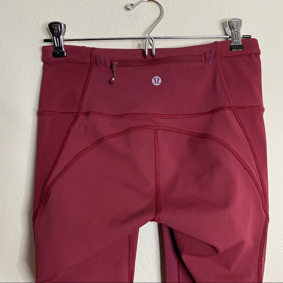 LULULEMON rosewood Run with the Sun tight leggings - Picture 6 of 12